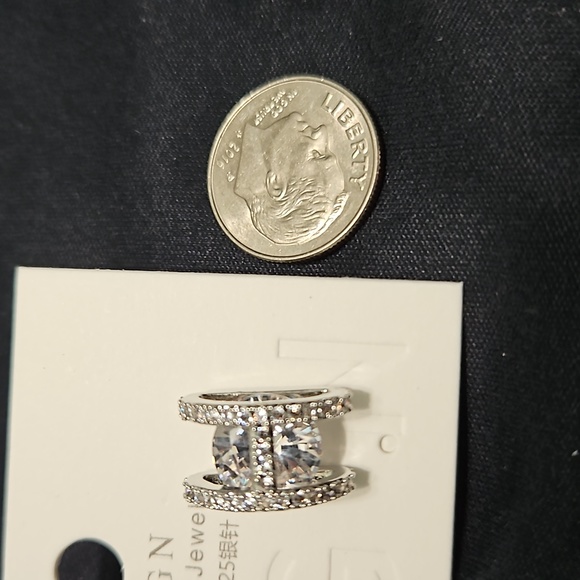 HOST PICK! 💯🔥Platinum Stud Earrings - Picture 5 of 5
